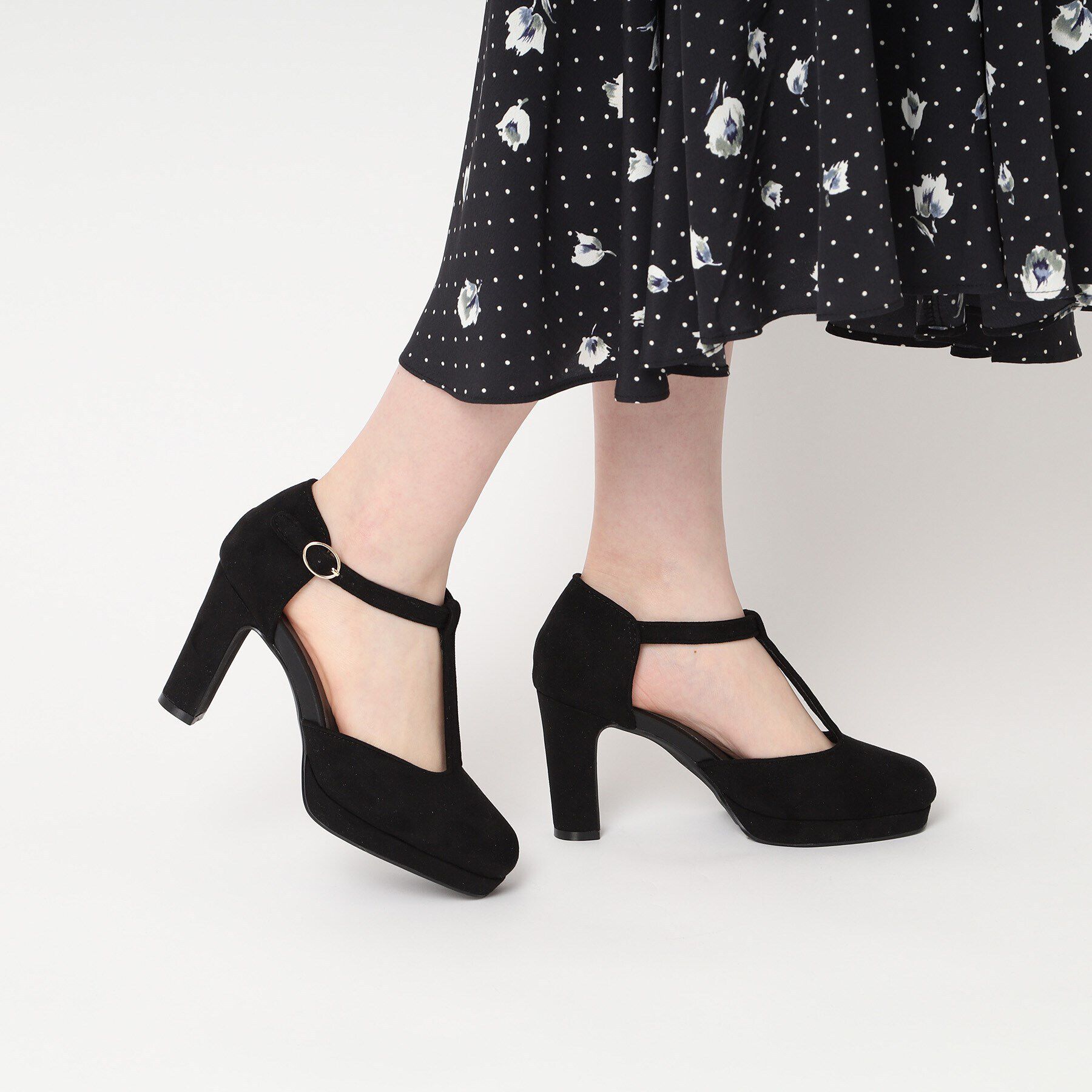 ESPERANZA「Tストラップパンプス 24SS」|パンプス|