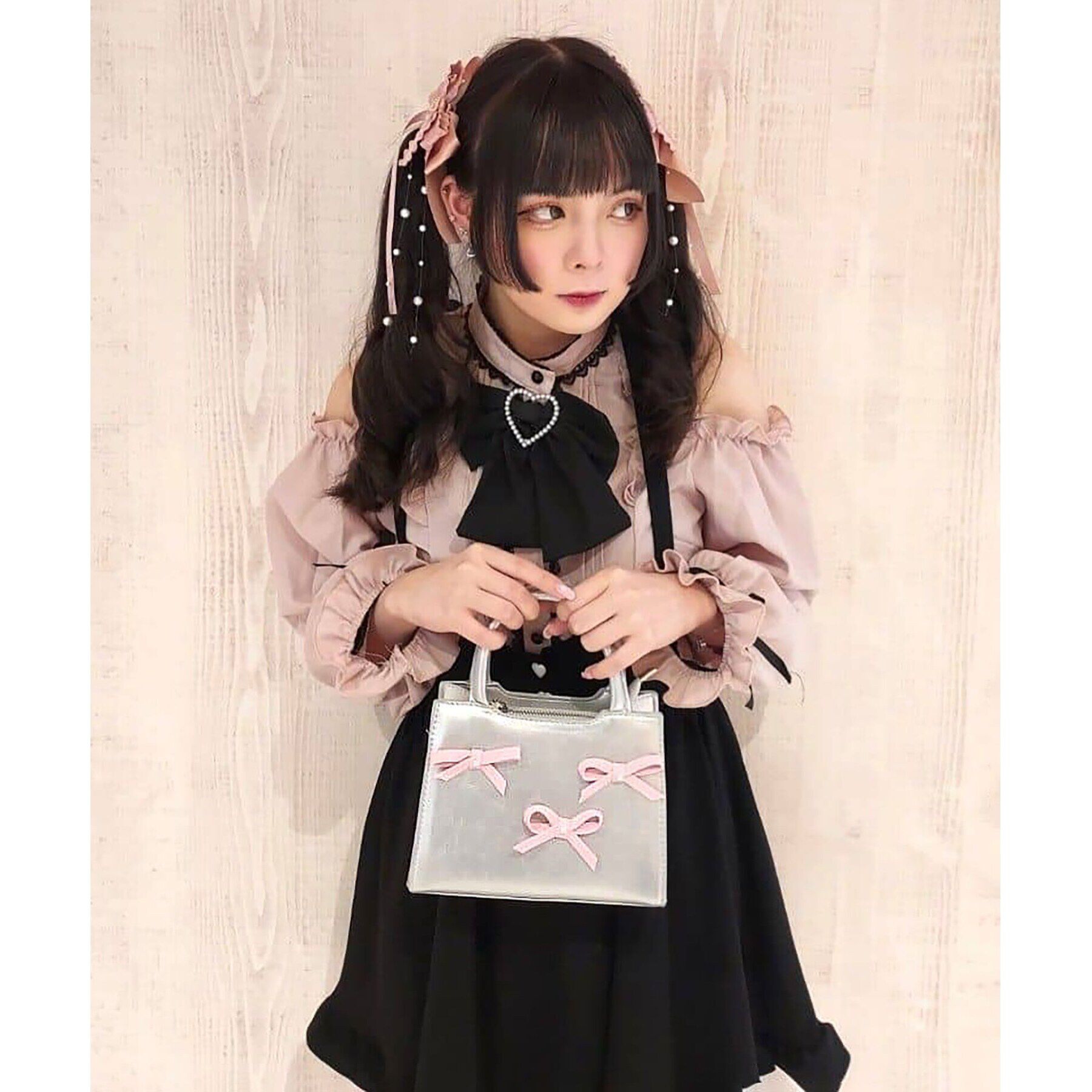 Ober Tashe「リボン2WAYショルダーバッグ」|ショルダー・メッセンジャー|