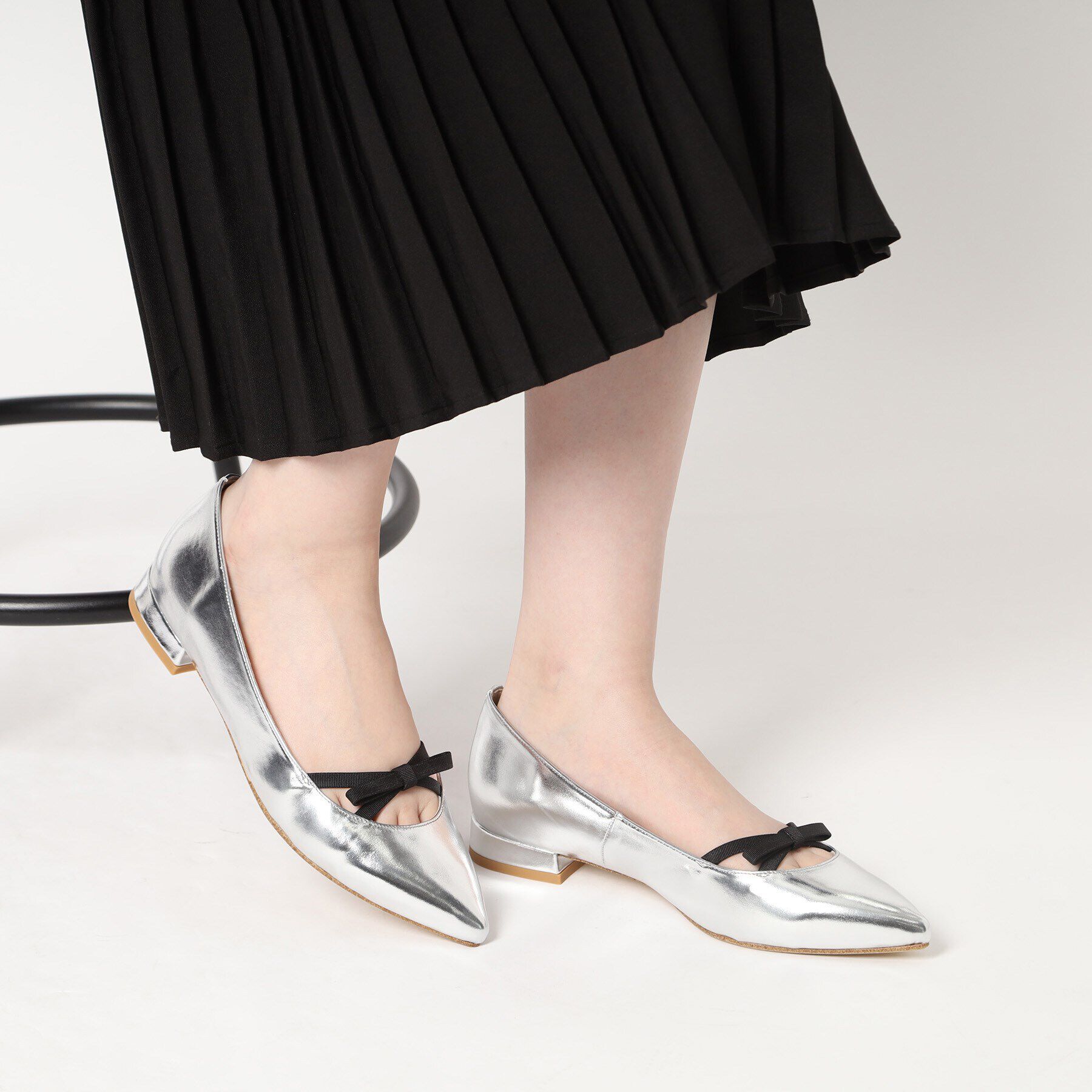 ESPERANZA「リボンバレエパンプス」|その他|