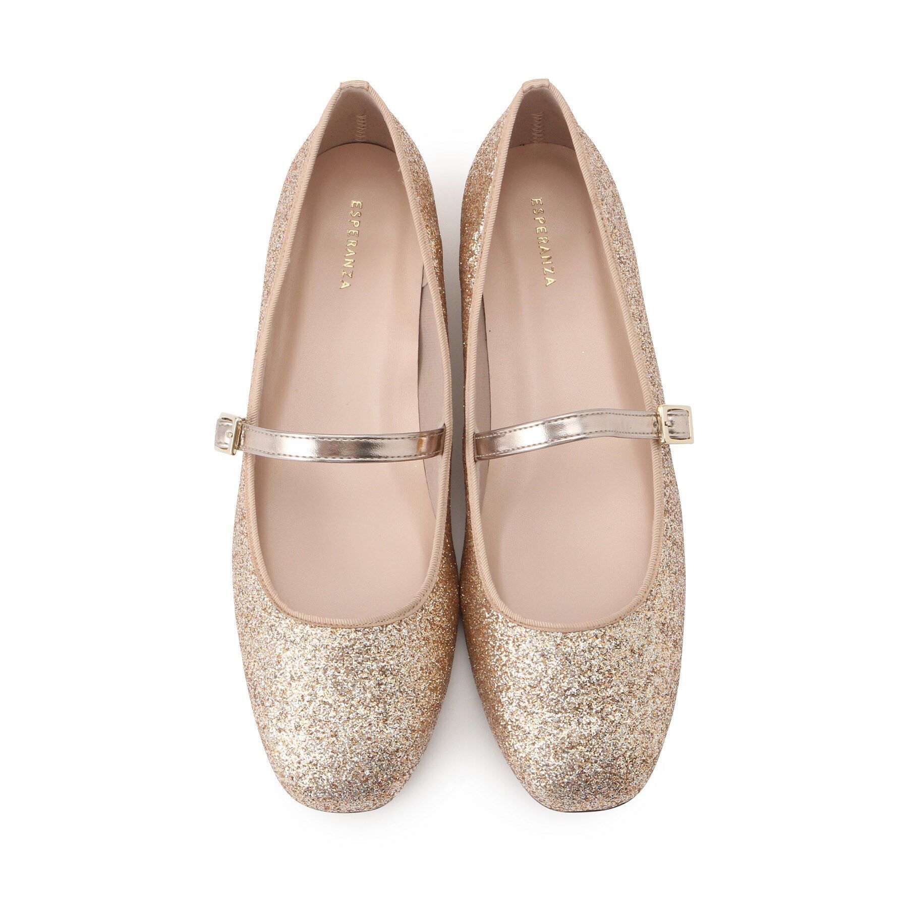 ESPERANZA「ローヒールストラップフラットシューズ」|その他|