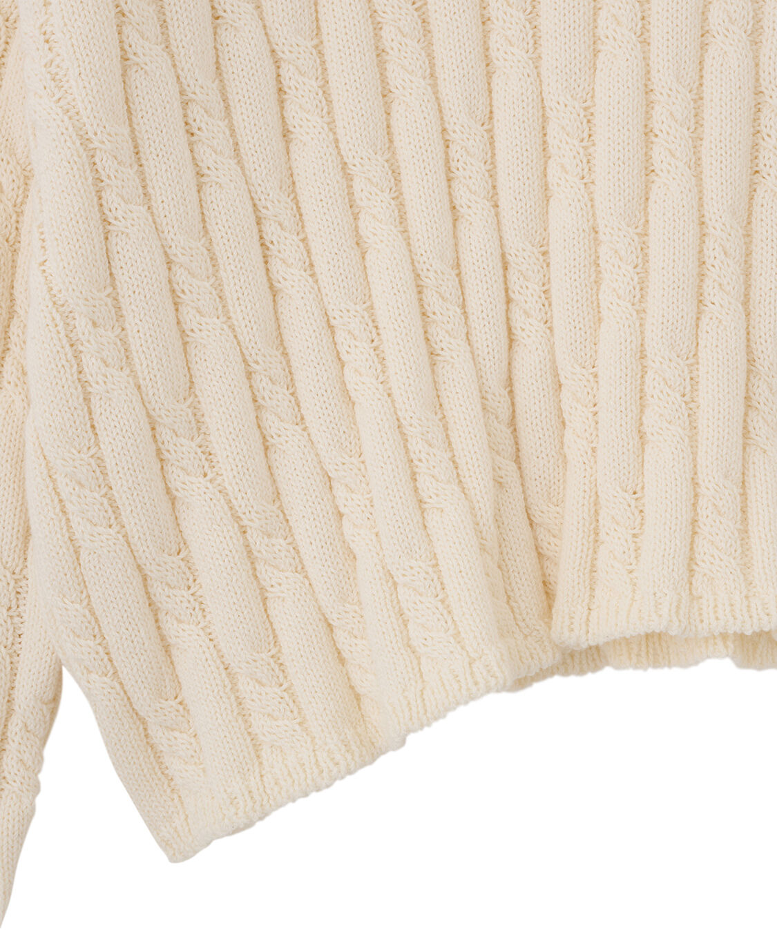 COCO DEAL「ケーブルスキッパーニット」|ニット・セーター|