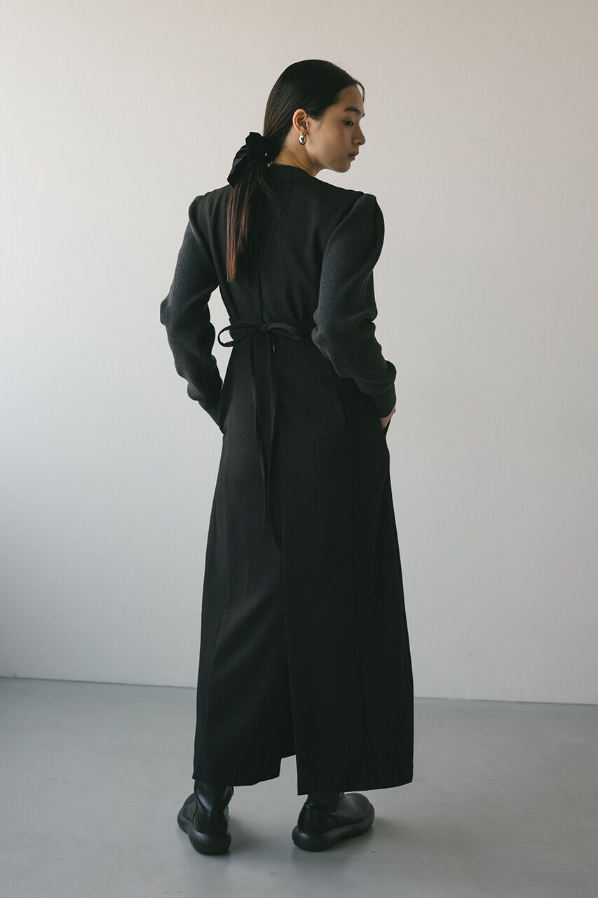 STYLEMIXER「バックリボンジャンパーワンピース」|ワンピース|