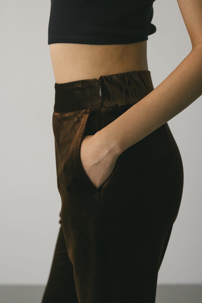 STYLEMIXER「ベロアフレアパンツ」|その他|