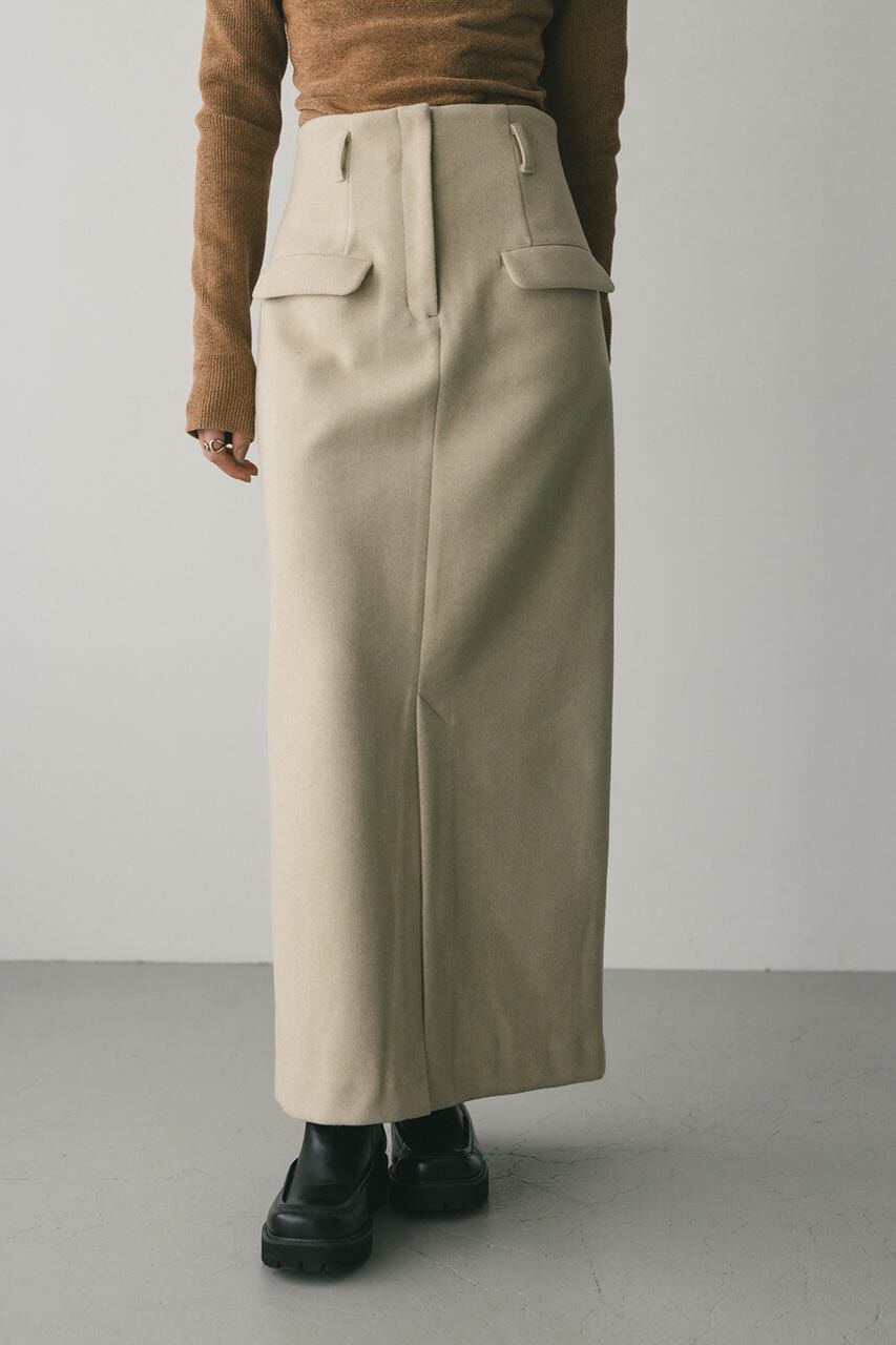 STYLEMIXER「フロントポケットナロースカート」|スカート|IVOY3