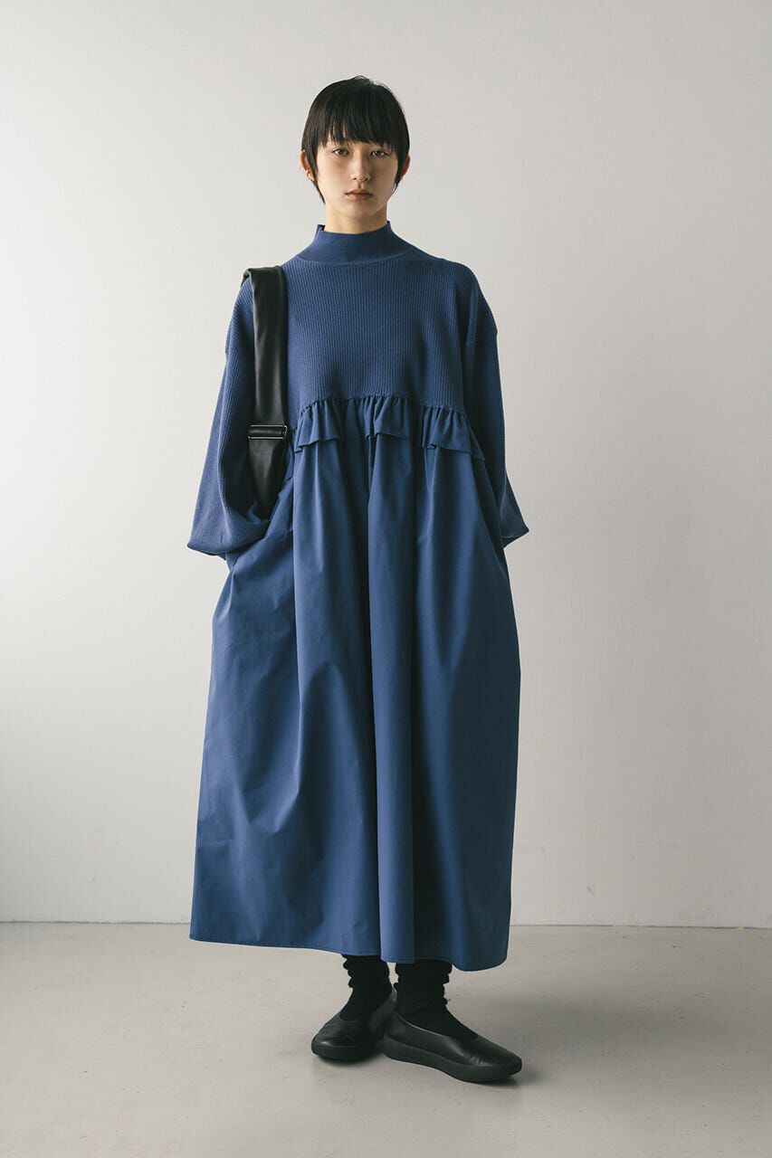 STYLEMIXER「バックストリングコンビネーションワンピース」|ワンピース|BLU