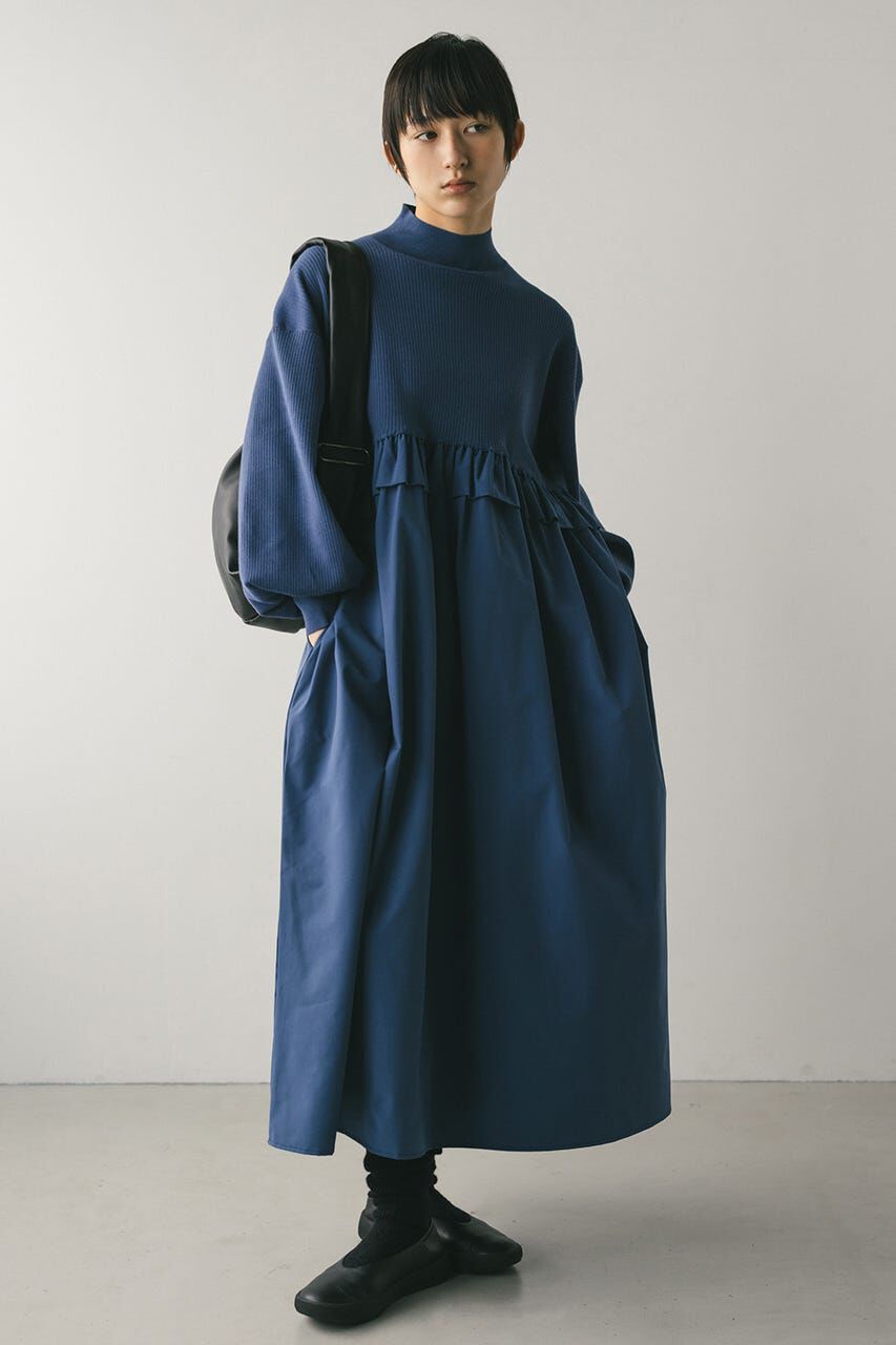 STYLEMIXER「バックストリングコンビネーションワンピース」|ワンピース|