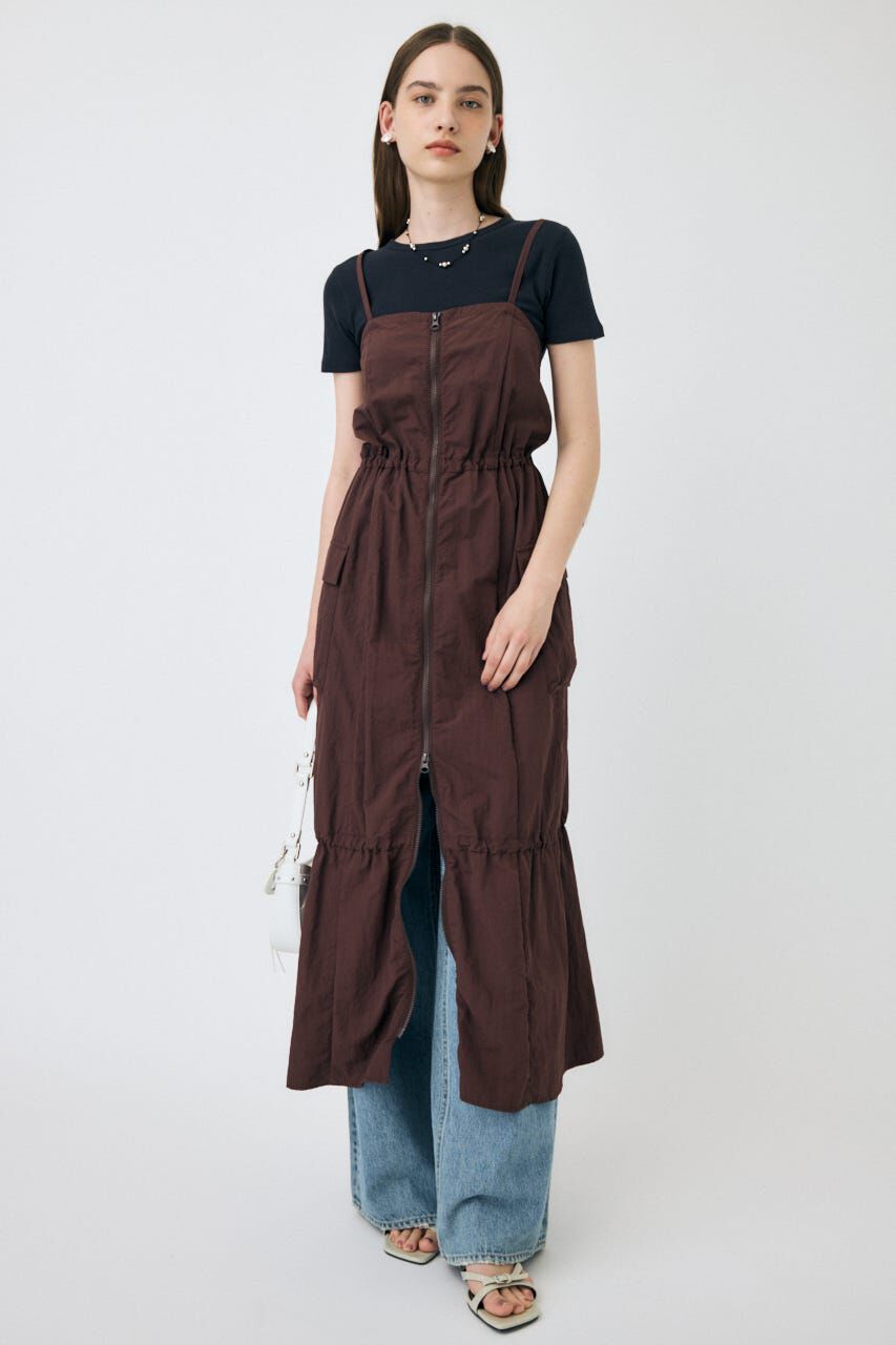 MOUSSY「CROSS WAIST WIDE STRAIGHT」|デニム|