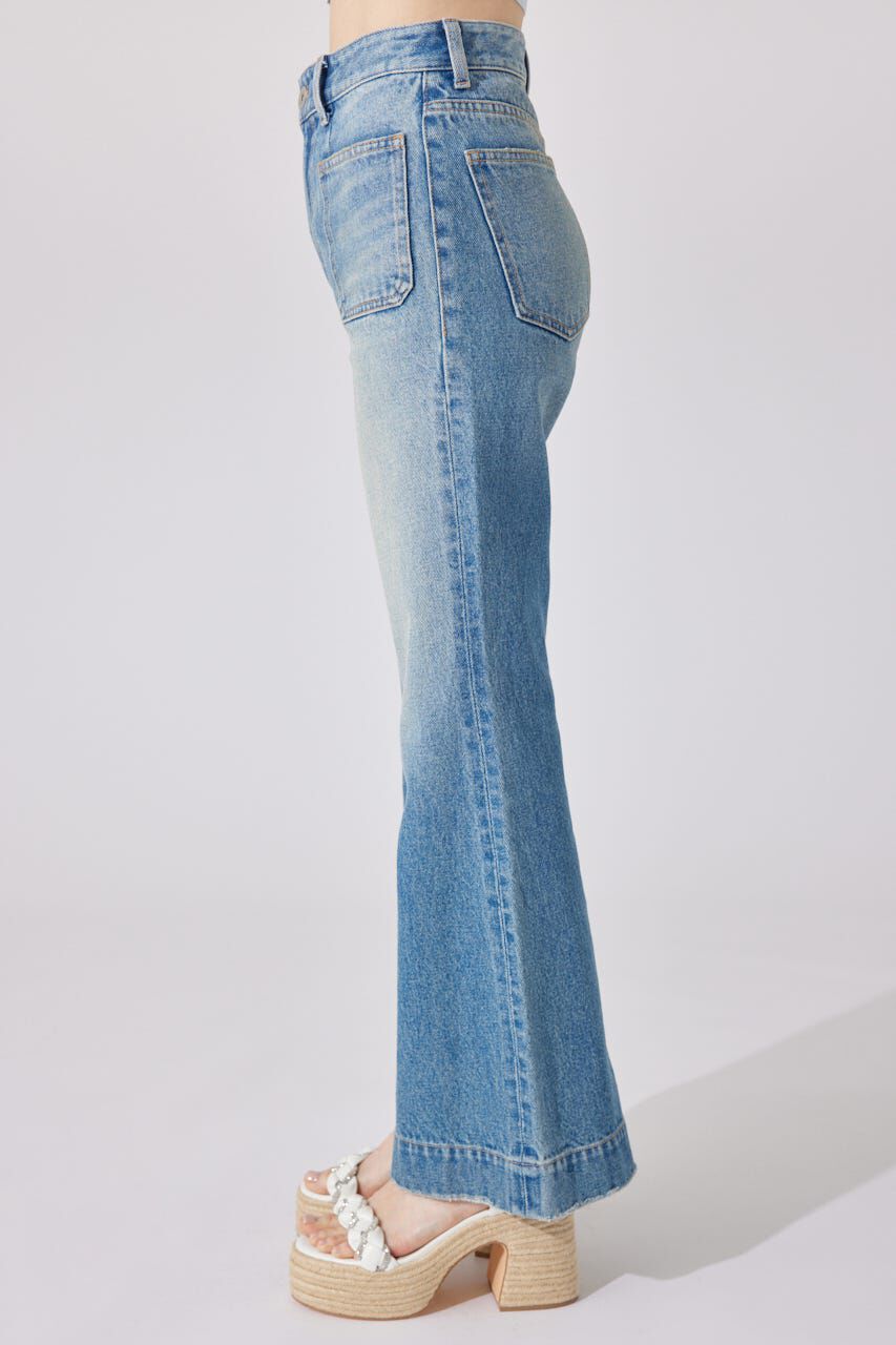 rienda「ブーツカットデニムパンツ」|デニム|