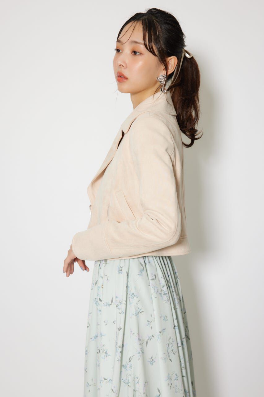 rienda「26SSフェイクスエードライダースジャケット」|その他|