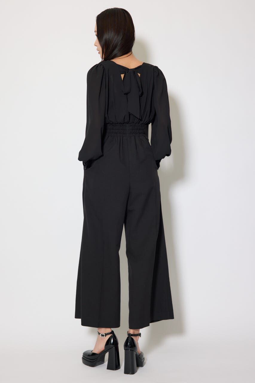 rienda「カシュクールデザインロンパース」|ワンピース|