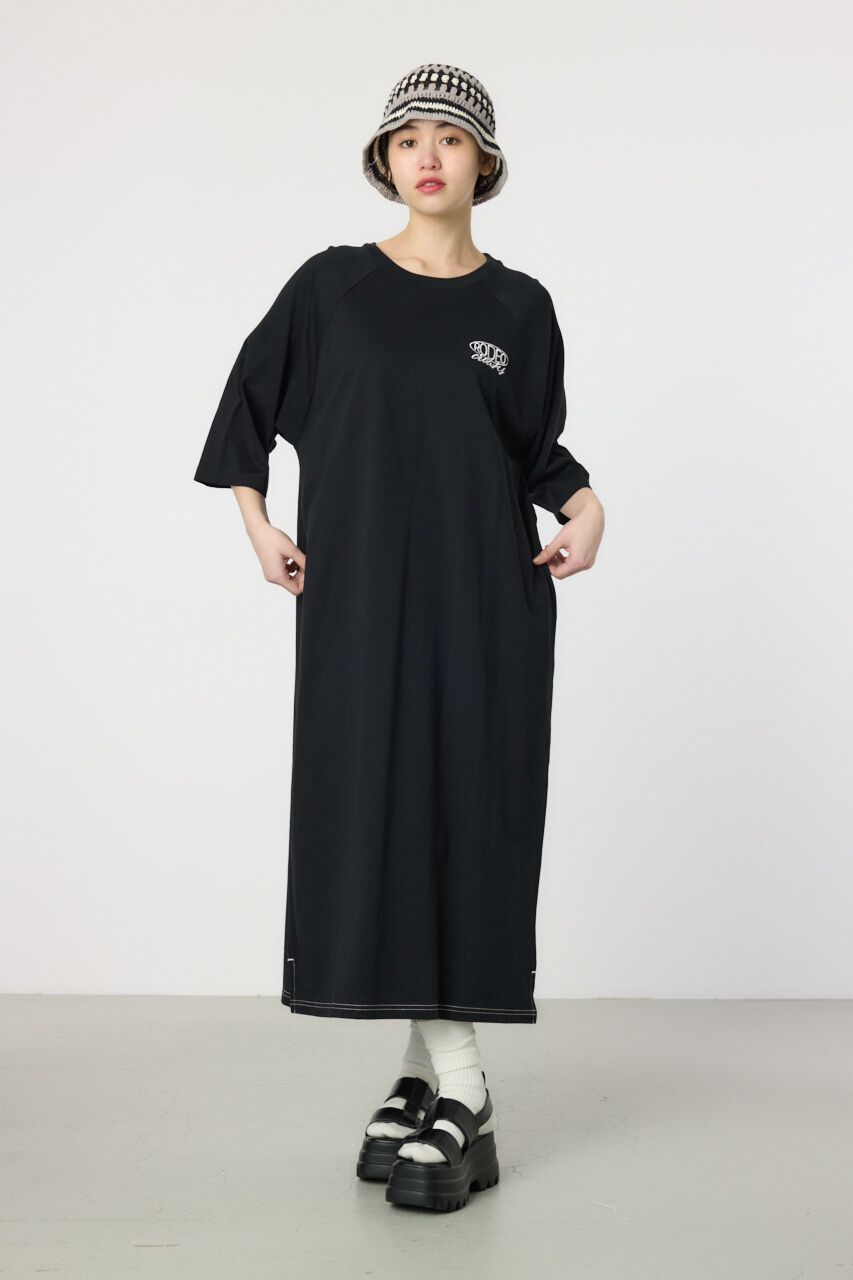 RODEO CROWNS「ロゴラグランスリーブワンピース」|ワンピース|