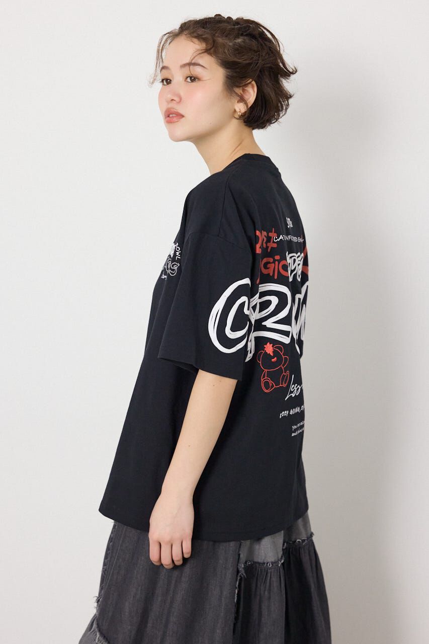 RODEO CROWNS「Graffiti プリントTシャツ」|Tシャツ・カットソー|