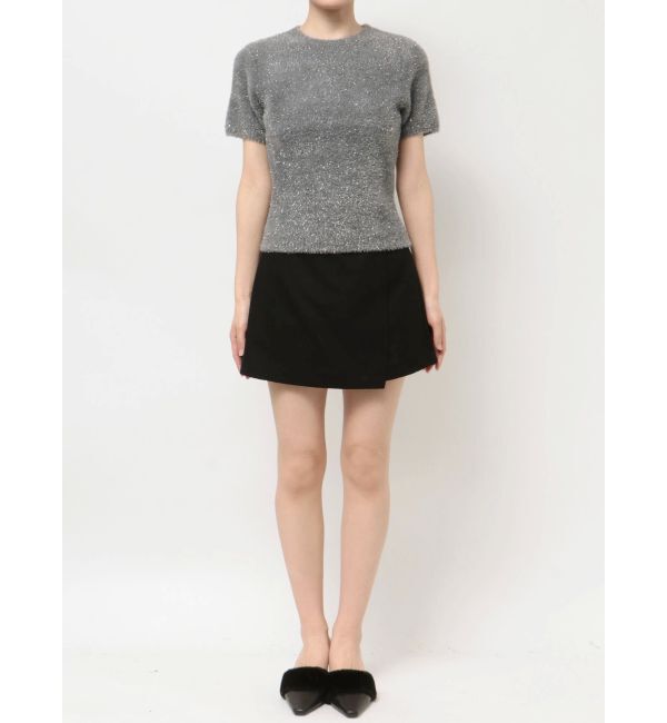 RESEXXY「ミニシャギーラメニットトップス」|ニット・セーター|