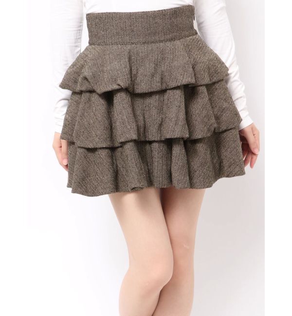 RESEXXY「ヘムバルーンフリルミニスカート」|スカート|