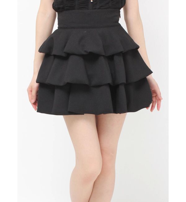 RESEXXY「ヘムバルーンフリルミニスカート」|スカート|