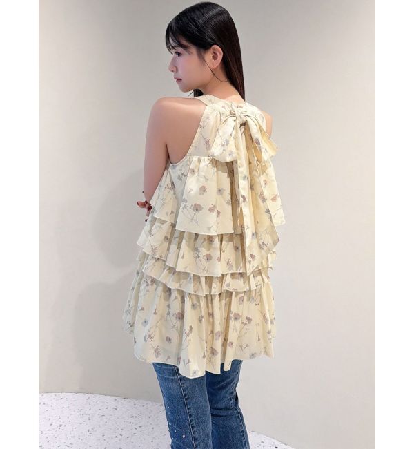 RESEXXY「【memorif.】フラワーアメスリラッフルチュニック【セットアップ着用可能】」|その他|