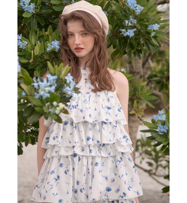 RESEXXY「【memorif.】フラワーアメスリラッフルチュニック【セットアップ着用可能】」|その他|