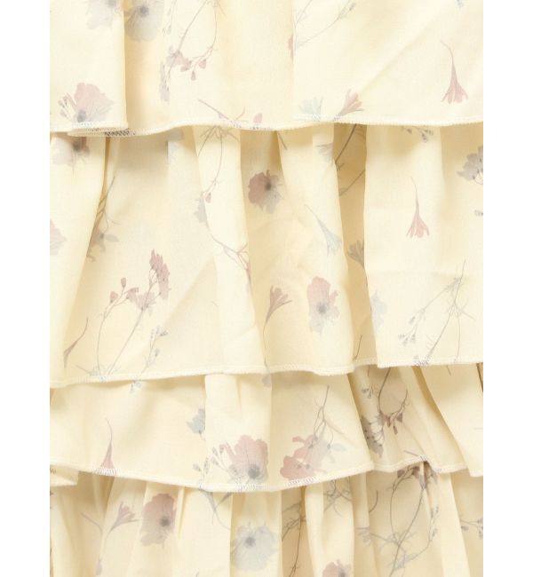 RESEXXY「【memorif.】フラワーアメスリラッフルチュニック【セットアップ着用可能】」|その他|