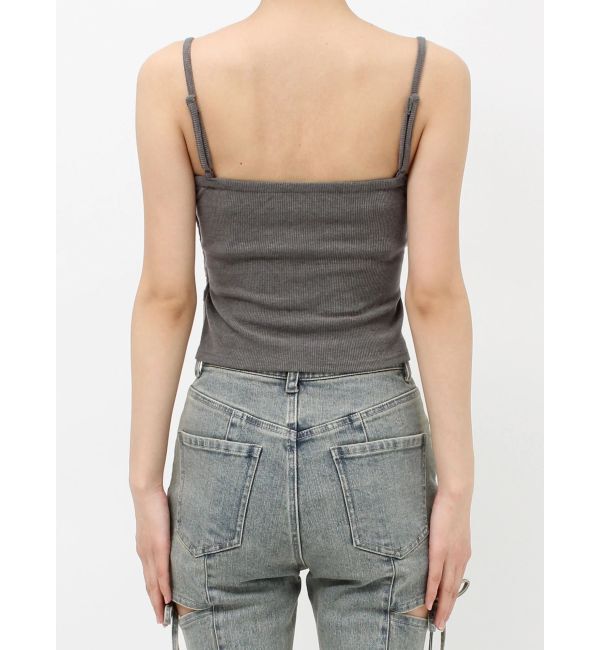 RESEXXY「チュールドッキングアンサンブルトップス」|カーディガン|