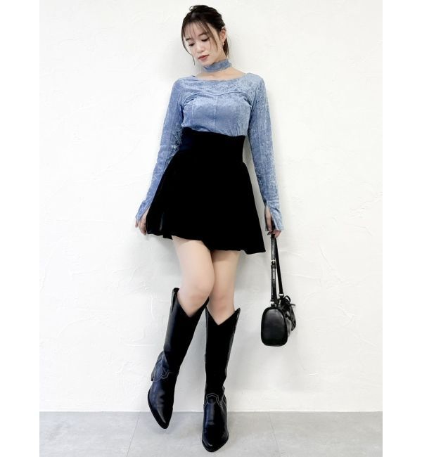 dazzlin「バリエシアーカットトップス」|Tシャツ・カットソー|