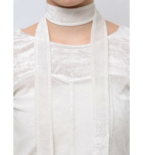 dazzlin「バリエシアーカットトップス」|Tシャツ・カットソー|