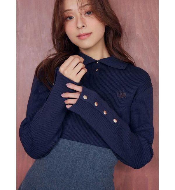 MERCURYDUO「U.S. POLO ASSN.別注 リブハイネックニット」|ニット・セーター|