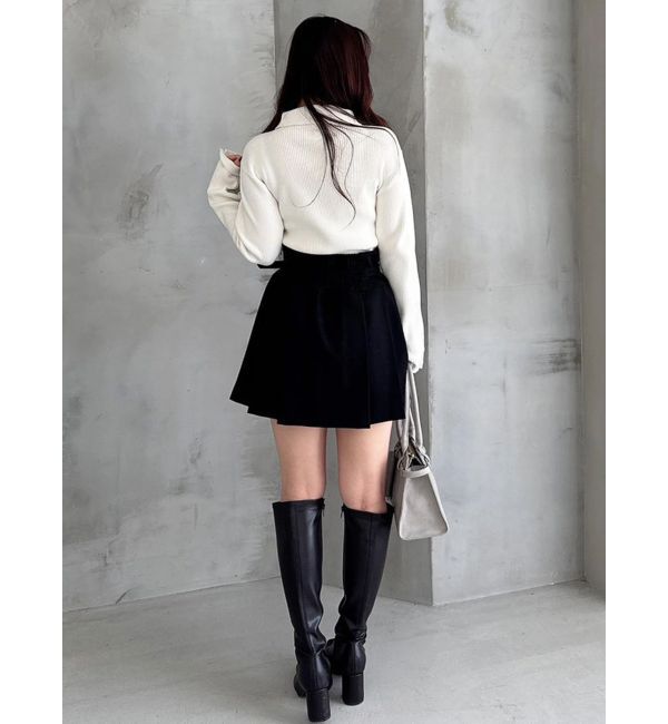 MERCURYDUO「U.S. POLO ASSN.別注 リブハイネックニット」|ニット・セーター|