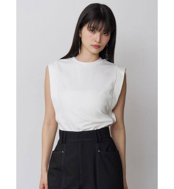 MURUA「フレンチスリーブトップス【接触冷感】」|Tシャツ・カットソー|