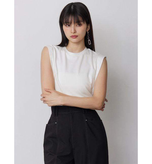 MURUA「フレンチスリーブトップス【接触冷感】」|Tシャツ・カットソー|