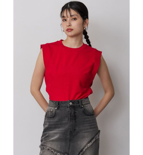 MURUA「フレンチスリーブトップス【接触冷感】」|Tシャツ・カットソー|