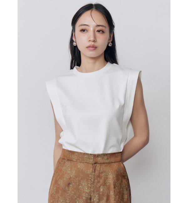 MURUA「フレンチスリーブトップス【接触冷感】」|Tシャツ・カットソー|