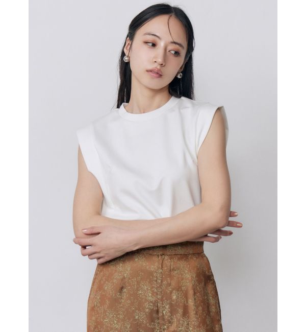 MURUA「フレンチスリーブトップス【接触冷感】」|Tシャツ・カットソー|