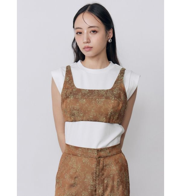 MURUA「フレンチスリーブトップス【接触冷感】」|Tシャツ・カットソー|