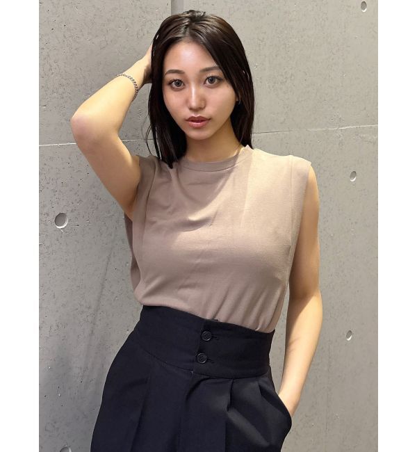 MURUA「フレンチスリーブトップス【接触冷感】」|Tシャツ・カットソー|