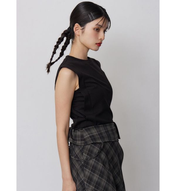 MURUA「フレンチスリーブトップス【接触冷感】」|Tシャツ・カットソー|