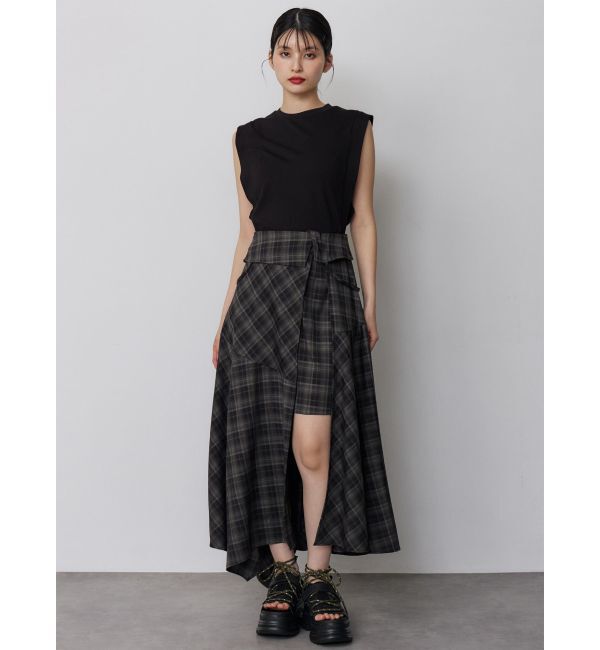 MURUA「フレンチスリーブトップス【接触冷感】」|Tシャツ・カットソー|