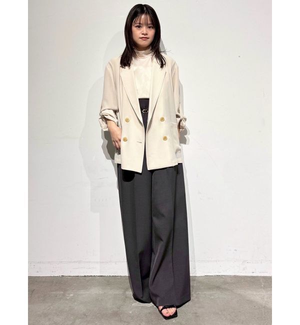 LAGUNAMOON「【追加生産】ロールアップジャケット」|テーラードジャケット|