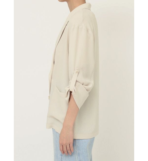 LAGUNAMOON「【追加生産】ロールアップジャケット」|テーラードジャケット|