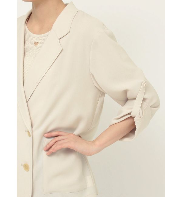 LAGUNAMOON「【追加生産】ロールアップジャケット」|テーラードジャケット|