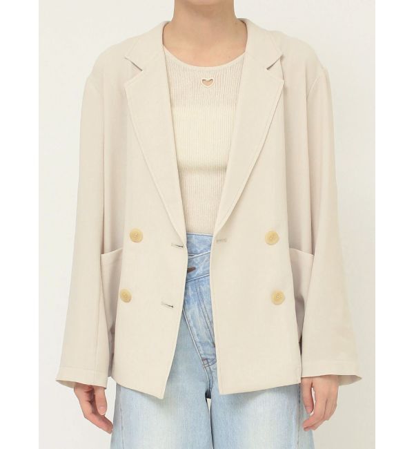 LAGUNAMOON「【追加生産】ロールアップジャケット」|テーラードジャケット|