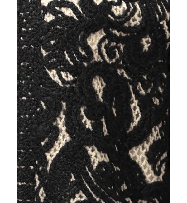 LAGUNAMOON「【WEB限定カラーあり】コードエンブロイダリーニットカーデ」|カーディガン|