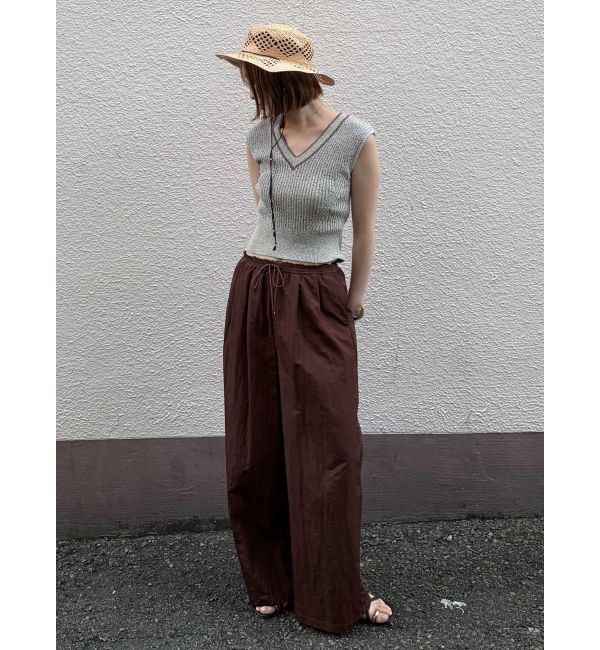 LAGUNAMOON「2WAYメランジベストニットプルオーバー」|ニット・セーター|