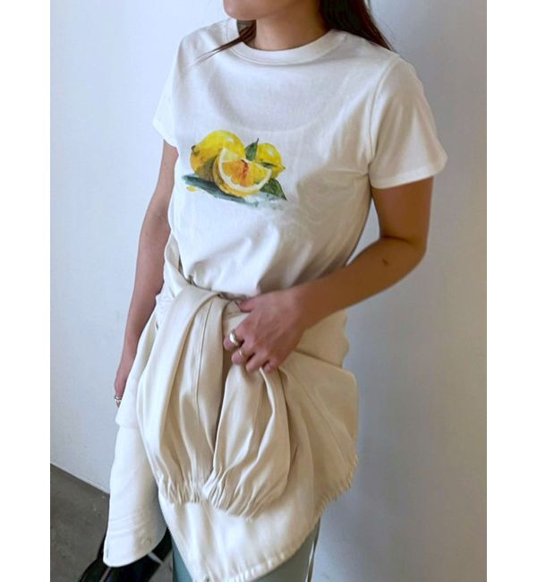 LAGUNAMOON「フルーツコンパクトTシャツ」|Tシャツ・カットソー|レモン