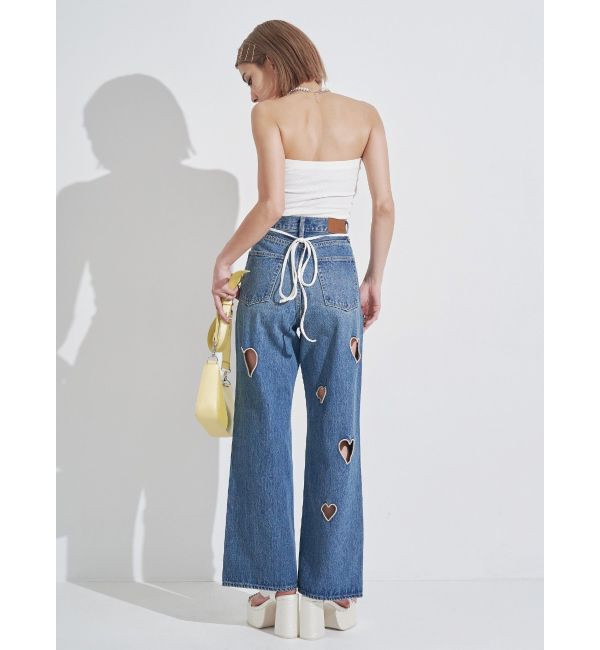 EVRIS「ハートモチーフコルセットトップス」|チューブトップ|