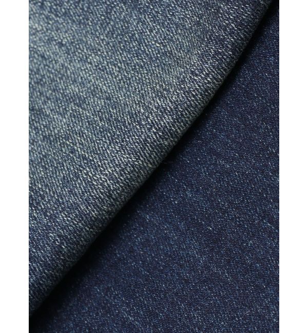 EVRIS「レースドッキングフレアデニムパンツ」|デニム|