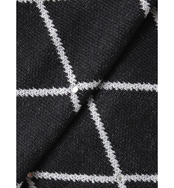 GYDA「bijou quilting ニットワンピース」|ワンピース|