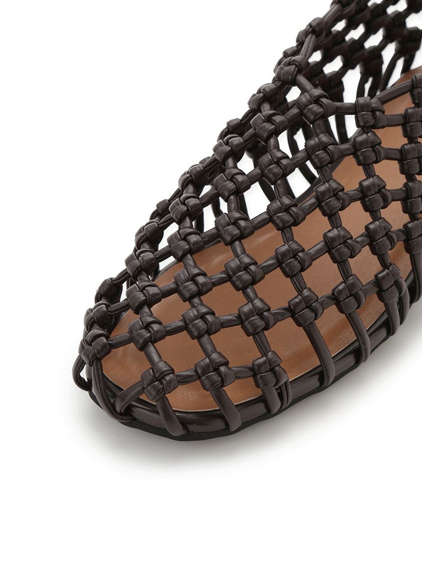 Mila Owen「メッシュバレエ」|パンプス|