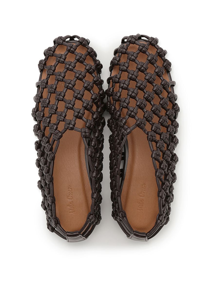 Mila Owen「メッシュバレエ」|パンプス|