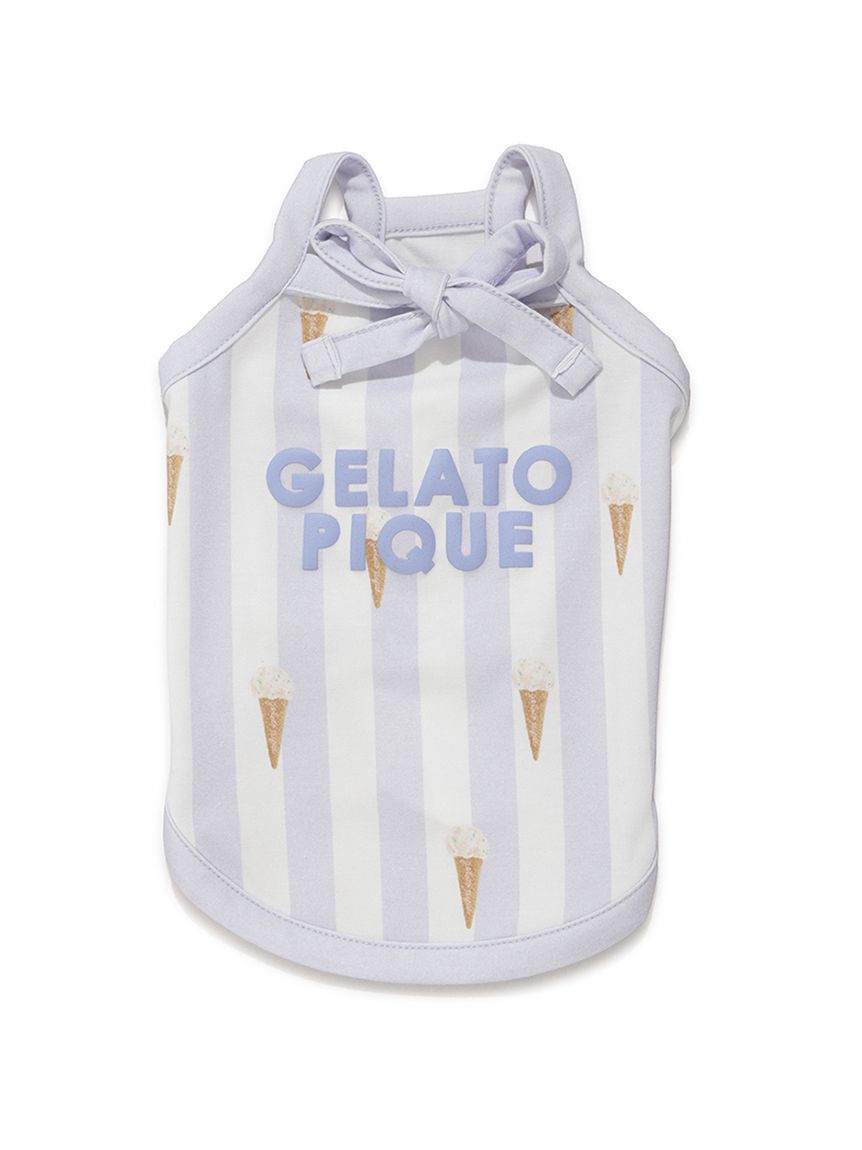  GELATO PIQUE CAT&DOG「【CAT&DOG】【接触冷感】 ストライプ柄Coolingプルオーバー」|その他|