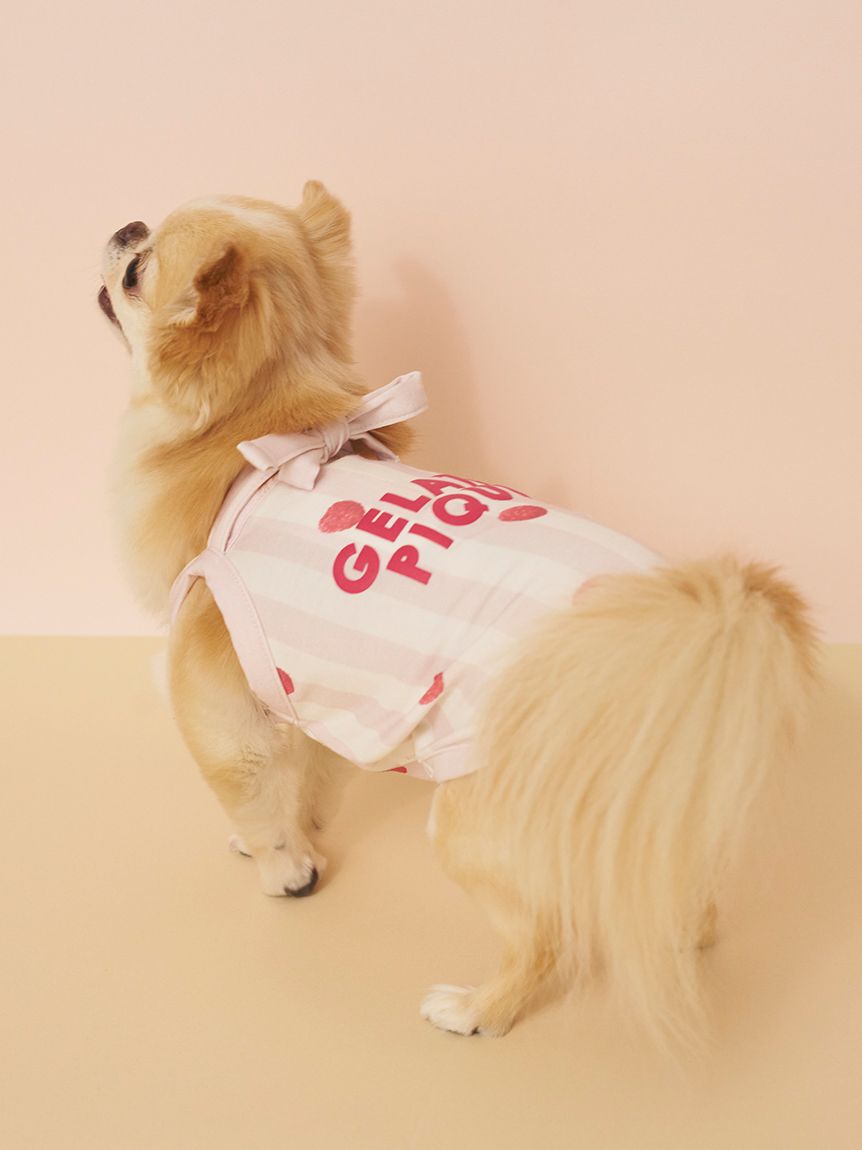  GELATO PIQUE CAT&DOG「【CAT&DOG】【接触冷感】 ストライプ柄Coolingプルオーバー」|その他|